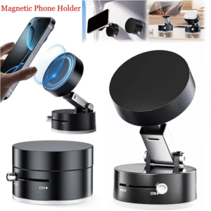 Adjustable Vacuum Magnetic Suction Cup Phone Mount