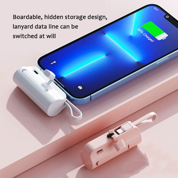 [SG Stock] 5000mAh Mini Power Bank Portable Charger Small Lightweight ...